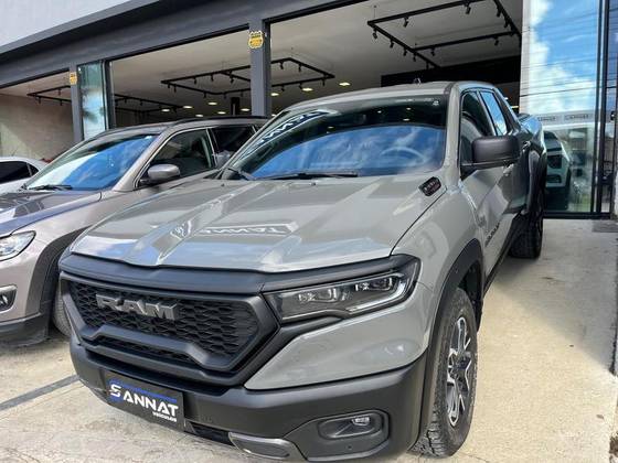 RAM RAMPAGE 2.0 HURRICANE 4 TURBO GASOLINA LARAMIE 4X4 AUTOMÁTICO
